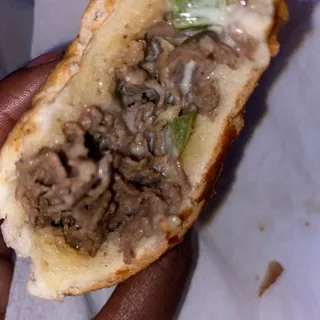 2. Philly Style Steak and Cheese