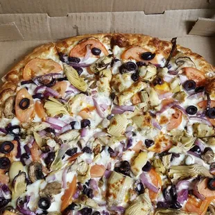 Veggie Salute Pizza