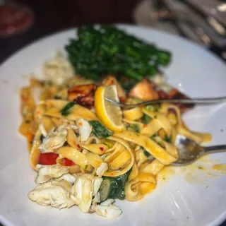 Seafood Tagliatelle Pasta