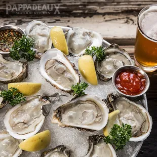 oysters and mussels, oysters, mussels, shellfish, food