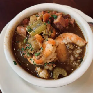 -Louisiana- Andouille Sausage & Seafood Gumbo