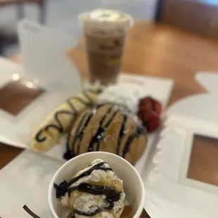 Mona Lisa &amp; Karak Tea Iced.