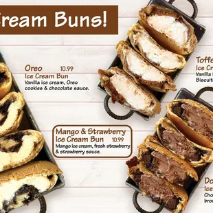 PappaRoti Ice Cream Buns