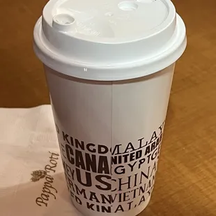 Chai tea latte - large
