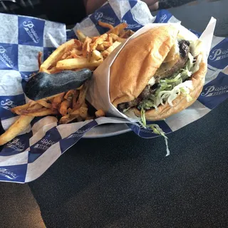 Turkey Mushroom Burger