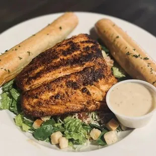 food, grilled fish