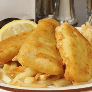 seafood, fish and chips, fish, food