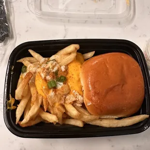 State Sandwich  Crab Fries