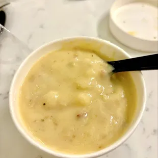 Clam chowder