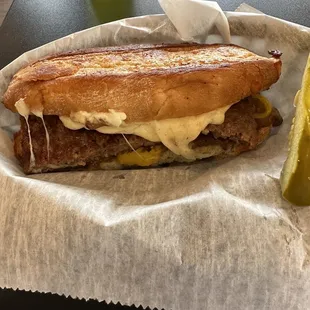 Half mushroom steak