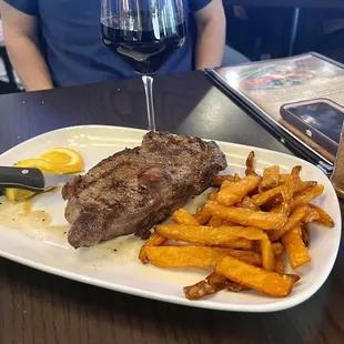 NY strip steak