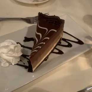 Chocolate Triple Mousse Cake