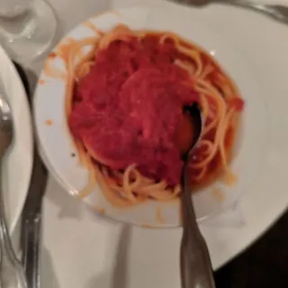 Pasta with Marinara Sauce