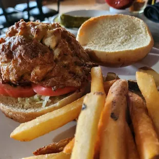 Crab Cake Sandwich