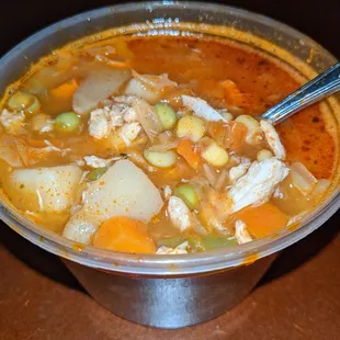 Pint of MD crab soup