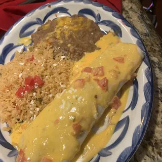 Pappasito's Famous Burrito