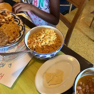 Bean and rice