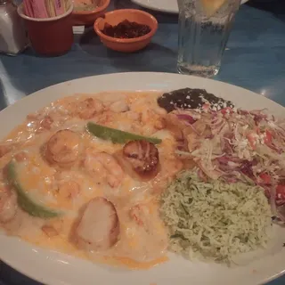 Seafood Enchiladas