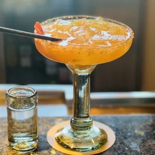 Habanero margarita.