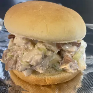Smoked Chicken Salad Sandwich!