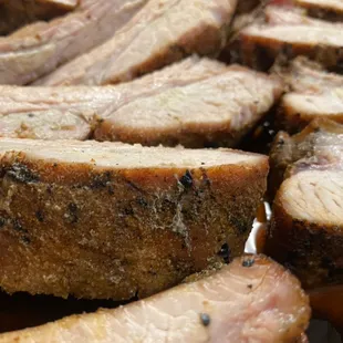 Sweet/Heat Smoked Ribs