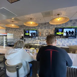 Bar area