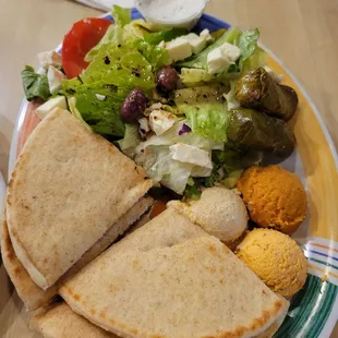 Starter combination plate