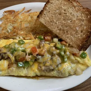 Veggie omelette