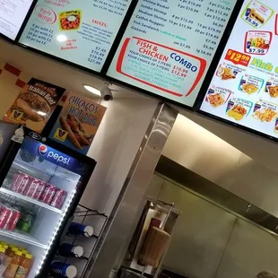 menus and prices