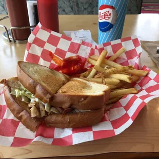 Turkey Bacon club combo 7.99