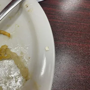  a plate of food with a fork