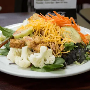 All you can eat Soup &amp; Salad bar.. different soups every day of the week for a steal.