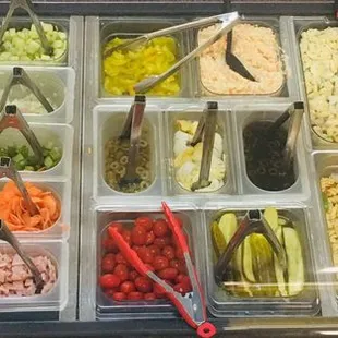 Salad bar.