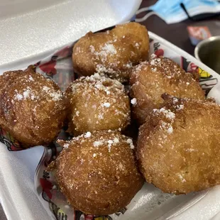 Fresh fritters