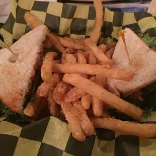 BLT with fries