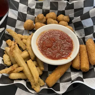 Basic appetizer plate