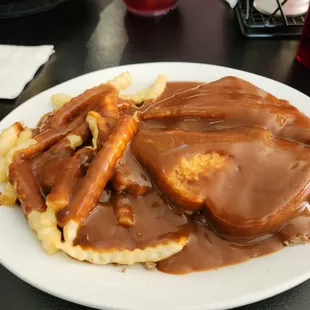 a plate of food