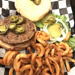 Veggie Burger (vegan) - pretty good!
