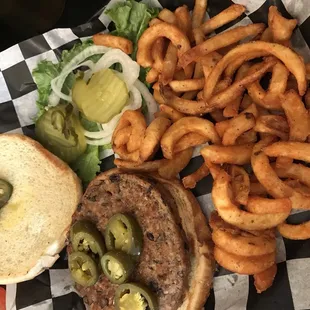 Veggie Burger (vegan) - pretty good!