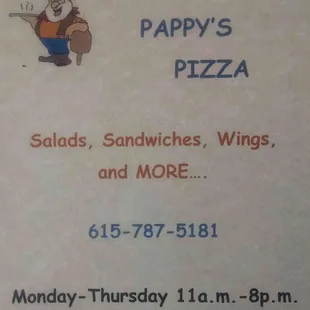 My dad and I grew up here, and we love our town. We take pride in our food, our service, and our customers.