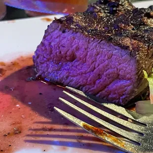 Undercooked filet mignon... for $30.