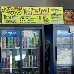 Additional menu plus drinks as of 06-15-23