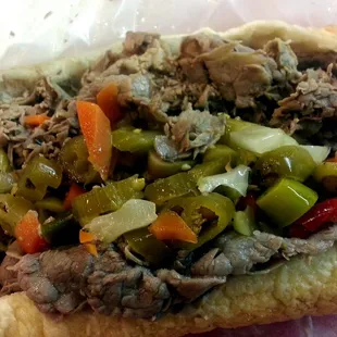 Italian Beef &amp; Sausage Combo