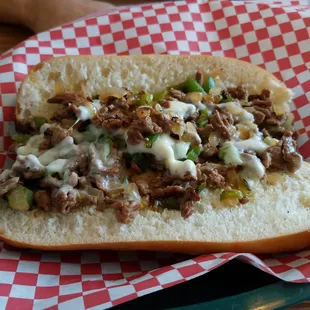 Philly cheese steak
