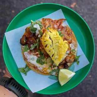 Quesitaco Al Pastor on Saturdays