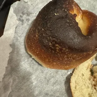 Burnt roll...they were all burnt