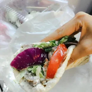 Gyro sandwich