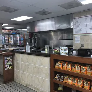 Located in a gas station... seems to be a thing out here in the Midwest. But great prices and great food.