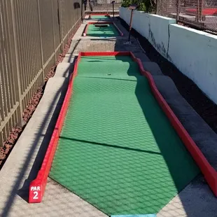 Most of their holes are pretty basic like these three.