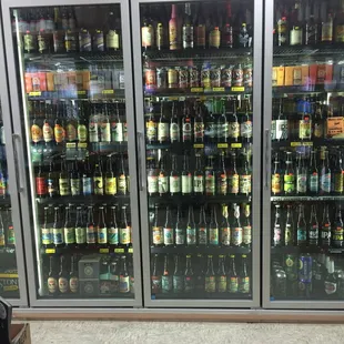 Hundreds of craft beers